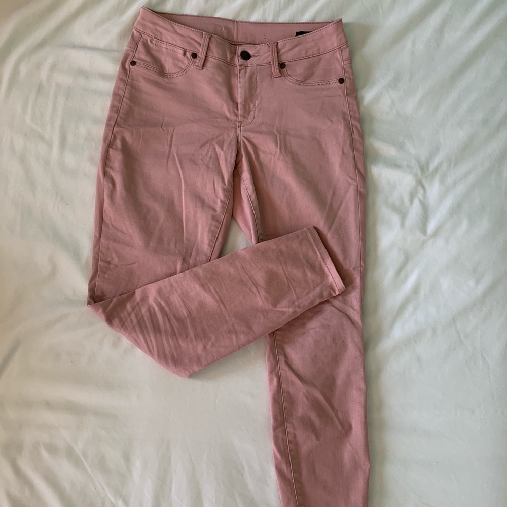 pale pink pants